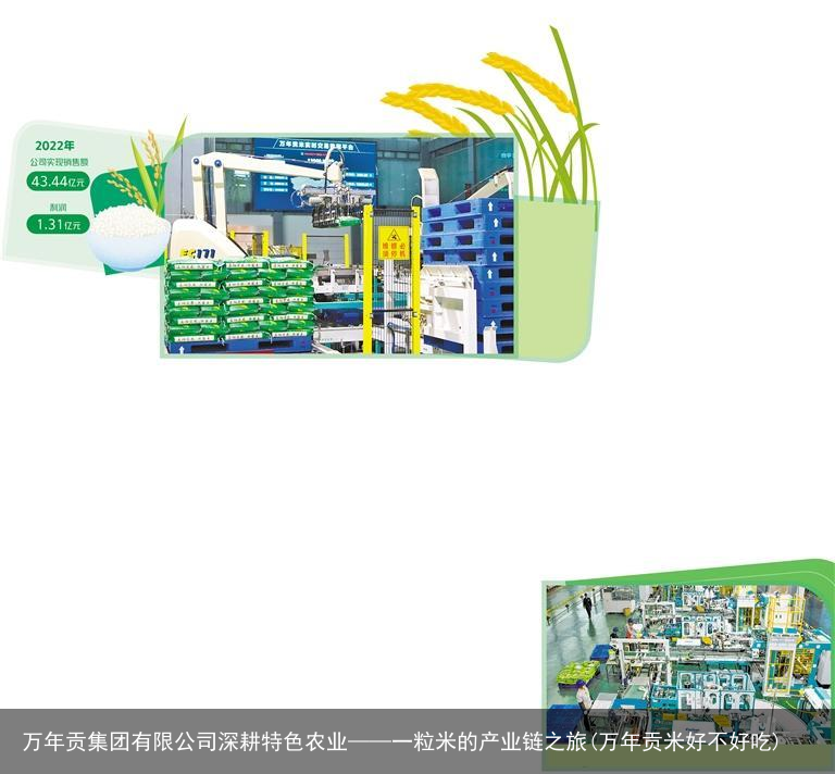 万年贡集团有限公司深耕特色农业——一粒米的产业链之旅(万年贡米好不好吃)