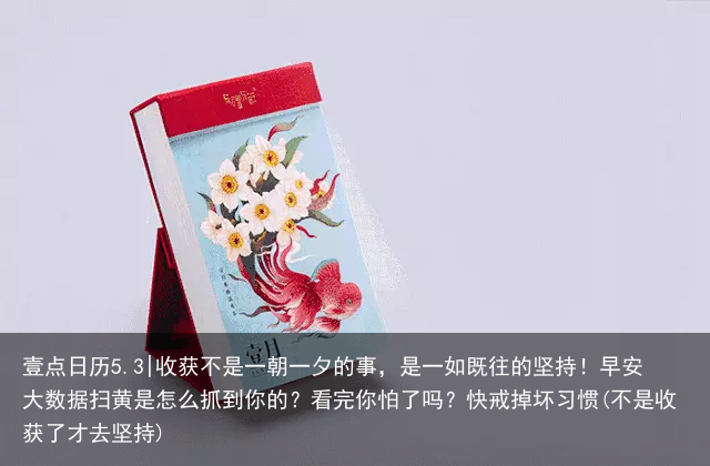收获不是一朝一夕的事，是一如既往的坚持！