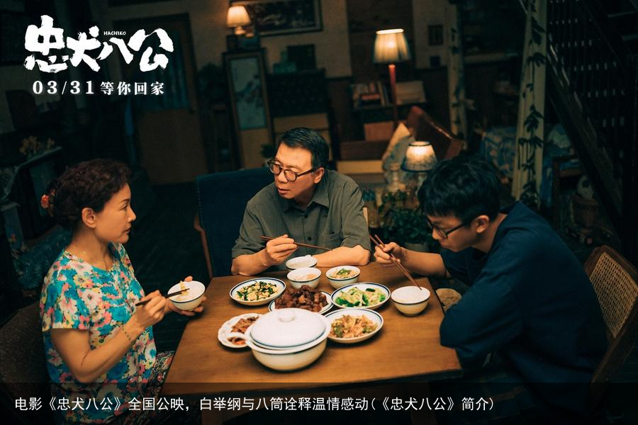 电影《忠犬八公》全国公映，白举纲与八筒诠释温情感动(《忠犬八公》简介)