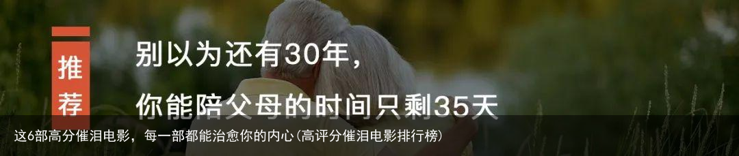 这6部高分催泪电影，每一部都能治愈你的内心(高评分催泪电影排行榜)