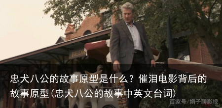 忠犬八公的故事原型是什么？催泪电影背后的故事原型(忠犬八公的故事中英文台词)