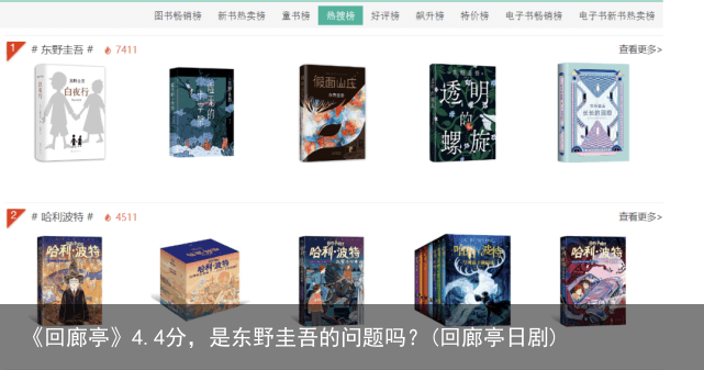 《回廊亭》4.4分，是东野圭吾的问题吗？(回廊亭日剧)