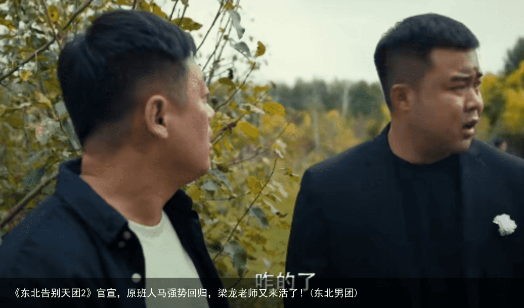 《东北告别天团2》官宣，原班人马强势回归，梁龙老师又来活了！(东北男团)